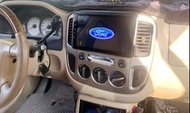 四核心 Escape 安卓機 2001-2005 車用多媒體 汽車影音 安卓大螢幕車機 GPS 導航 面板 汽車音響 音響主機