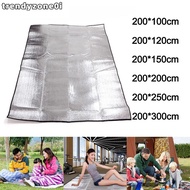 TRENDYZONE0I Insulation Foam Foil Mat, Waterproof Ultralight Camping Mat, Foldable Tent Footprint Re
