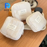 DOOUR Small Square Bag, Candy Color Flower Lipstick Bag, Simplicity Style Mini Quilting Coin Purse S