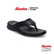 Bata Comfit บาจา คอมฟิต รองเท้าแตะลำลอง รองเท้าแตะแบบหนีบ รองเท้าแตะเพื่อสุขภาพ สำหรับผู้ชาย รุ่น Camron สีดำ 8716132