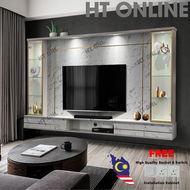 [HT ONLINE] 8ft Modern TV Cabinet / Wall Mounted Tv Cabinet / Hall Cabinet Hanging Tv Cabinet / Livi