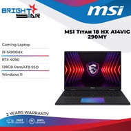 MSI Titan 18 HX A14VIG 290- 18" UHD+ Mini LED IPS/Intel I9-14900HX/128GB DDR5/4TB SSD/Nvidia RTX4090