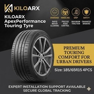 KILOARX 185/65R15 4PCS Newly Produced All-Season Tires, Low Noise, Comfortable, Stable Handling  KIL