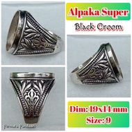 Super alpaca burnt alpaca agate ring.13