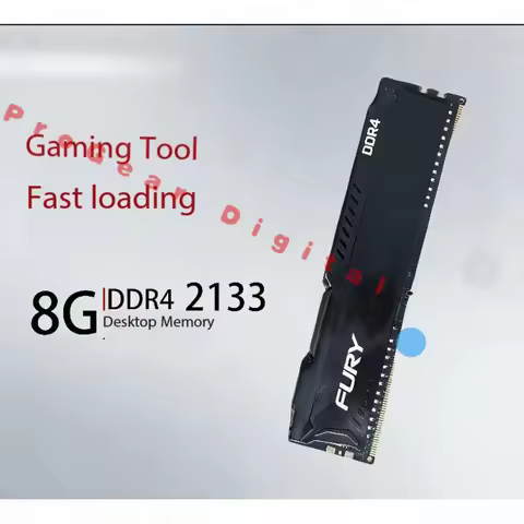 for Kingston HyperX Fury DDR4 8GB 2133MHz CL14 1.2V DIMM Desktop Memory