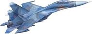 Hobby Boss 81713 1/48 Aircraft Series Su-27UB Flanker C Plastic Model