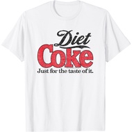Coca-Cola T-Shirt - Diet Coke Retro Logo T-Shirt – Men's Retro 90s Vintage Shirt Unisex Cotton Combe