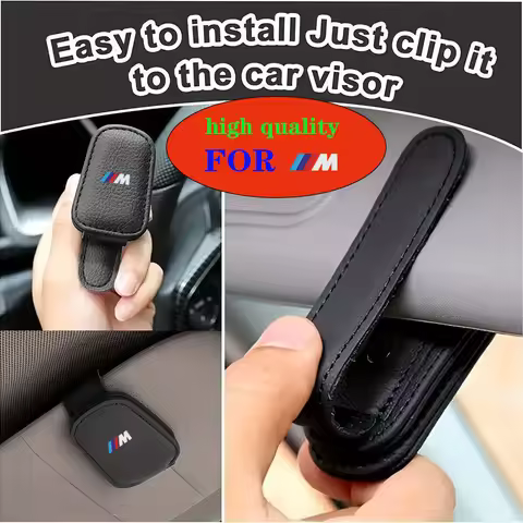 Universal Car Sunglasses Holder Car Magnetic Clip For BMW M E34 E36 E60 E90 E46 E39 E70 F10 F20 F30 