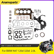 Engine Parts Auto Cylinder Full Head Gasket Set Fit 2.0 L For 10-12 BMW N47 120d 320d 520d N47D20A N