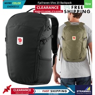 [100% ɑuthentic] Fjallraven Ulvo 23 Laptop Backpack Bag Waterproof For Travel Casual Hiking Trekking