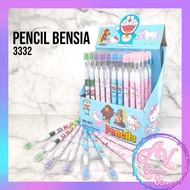 pensil bensia 3332/pensil susun/pensil sambung/pensil bensia fancy/pensil bensia karakter