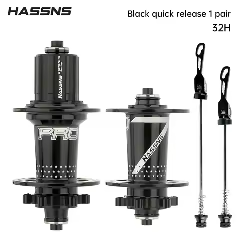 HASSNS Cube Pro 7 Cube Arc 32 36 Hole MTB Bearing Bike Rear Hub Quick Release 32H 36H Four Palin 7 8