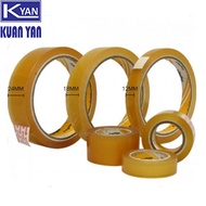 (1PC) Loytape Cellulose Tape/ Selotape / Cellophane Tape 12mm, 18mm, 24mm x 40 y (Big)