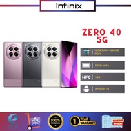 Infinix ZERO 40 5G [12GB RAM + 256GB ROM] 6.78" FHD + Curved AMOLED Display l 108MP OIS Camera