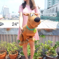 ตุ๊กตา Scooby Doo สคูบี้ดู ท่านั่ง 10/12/18/24นิ้ว ScoobyDoo ตุ๊กตาหมา สุนัข หัวใจ รัก Love Valentin