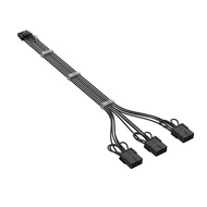 Zero Family Custom คอมพิวเตอร์สายต่อเมนบอร์ด CPU 24p การ์ด 8-Pin แชสซีสายไฟเต็มรูปแบบสีขาว