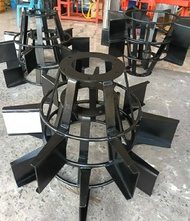 ล้อกันจม แถมน้อต แถมเสื้อ คูโบต้า ยันม่าร์ ล้อเหล็กกันจม L3408-L3608-L4018-L5018-L4508-L4708 EF35-EF