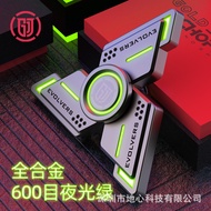 Metal Luminous Fidget Spinner EDC Toy Mechanical Fidget Clicker