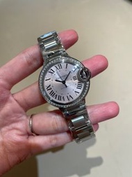 最新款 CARTIER BALLON BLEU PINK 卡地亞藍氣球系列W4BB0037 33mm