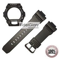 Original G-Shock G-7900 / GW-7900 / GR-7900 Black Matte Grey font Bezel and Strap sold by FIdelglory