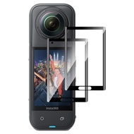 【2セット】 For Insta360 X5 フィルム ガラスフィルム AUDASO Insta360 X5 用 スクリーンプロテクター 保護フィルム 日本旭硝子製 液晶保護 気泡ゼロ キズ防止 飛散