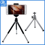 Table Tripod for Phone Smartphone Mini Tripod for IPhone e for Mobile Camera Tripod Stand with Cell Phone Holder Clip