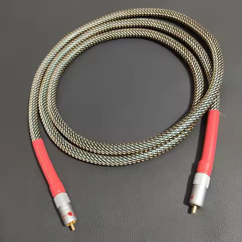 ORTOFON High-end 8N OFC coaxial cable DAC 75Ω digital RCA subwoofer line 100% shielding and anti-int