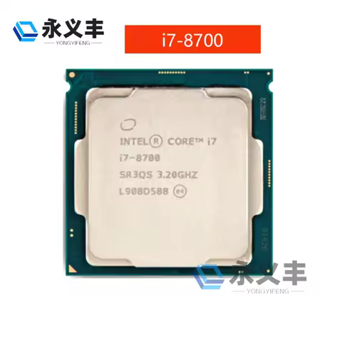 Intel Core i7 8700 i7-8700 i78700 8700 3.2GHz Six Core Twelve Threads 12M 65W CPU Processor LGA 1151
