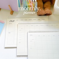 [Coil Spine] monthly plan Planner (a4) Can Be Used For 5 Years. | Choose A Cover Pattern