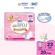 SOFY Air Fit Extra Slim 0.1 Day Wing 23cm/20 Pcs