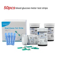 GLS73 50pcs Blood Glucose Test Strips Suitable for Yasee GLM-73 Blood Sugar Detection Glucometer Tes