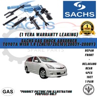 TOYOTA WISH 1.8 (ZNE10/ZGE10)(2003Y-2008Y) (FRONT / REAR)100% (SACHS) SHOCK ABSORBER