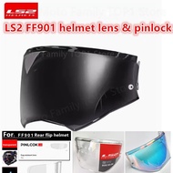 LS2FF901 Helmet Lens color clear  Helmet Accessories Anti fog sticker LS2 pinlock