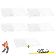 PA-HOME 1/5Pcs Tissue Culture Plate, 96 Well Flat Bottom Experiment Instrument Tools, Useful Plastic