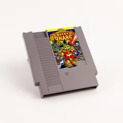 for NES Bucky O'Hare Link 006 18 PCS 8 bits 72pins video game console Game cartridge For Choice