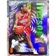 ALLEN IVERSON NBA BASKETBALL CARD Z SKYBOX 1997Force
