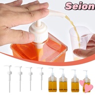 SEION Coffee Syrup Press Bottle, Large Capacity 1600ml Syrup Drip Dispenser,  with Scale 5/8/10CC Lo