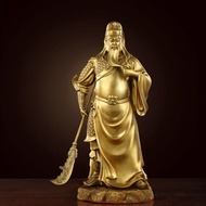 H-66/Mingen Guan Gong God of Wealth Statue Guan Gong Decoration Copper Guan Gong Wu God of Wealth Household Guan Gong Co