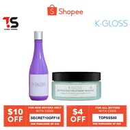 [Exclusive Bundle] Kgloss S.4 Treatment 355ml + K-gloss De-Frizzing Treatment Masque 236ml