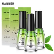 MABREM 3PCS Tinh chất lột mụn đầu đen giúp làm sạch sâu lỗ chân lông giúp kiểm soát dầu dưỡng da
