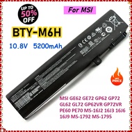 BTY-M6H Laptop Batteries for MSI GE62 GE72 GP62 GP72 GL62 GL72 GP62VR GP72VR PE60 PE70 MS-16J2 16J3 