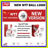 DHS WTT DJ40+ WTT T.T. Ball  3star , DHS BALL 2021-2028 SERIES NEW VERSION NEW PACKING NEW LOGO WTT 