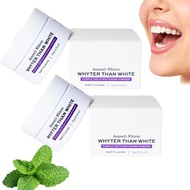 Whyte Purple Teeth Whitening Powder,Purple Tooth Powder,Clean and Fresh Breath to Protect Teeth,Refr