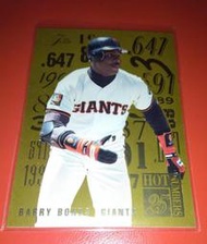BARRY BONDS 1995 Flair Hot Numbers #3