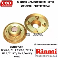 Rinnai gas stove burner original super thick small brass burner spare parts for RI 511 C type gas st
