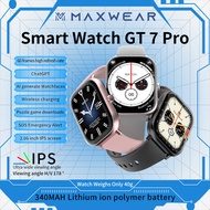 Maxwear Smart Watch GT7 pro2.06inch Bluetooth Call Full TouchNFC GPS IP54 Waterproof VoiceAssistant 