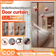 Magnetic Door Mosquito Net Punch-free Anti Fly Mesh Door Curtains Automatic Closing Screen