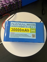 แบตเตอรี่ 24V 30Ah 7S3P 18650 Liion Battery Pack 29.4V 30000mAh Electric Bicycle Moped /Electric/Lit