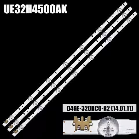 LED Strip For UE32H4570 UE32J4100AW UE32H4670 UE32H4000 UW32H4000 UE32H4500 UE32H4510 UE32H4290 D4GE