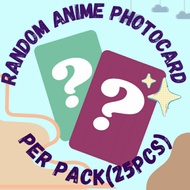 Random Anime Photocard 1 Pack/ 25pcs